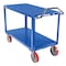 Vestil Ergo Handle Cart, Steel, 4000 lb Load Capacity, 2 Shelves, 24.5" W DH-PU2.4-2448 - alternate 1